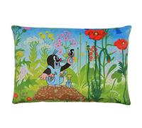 Zdeněk Miler Joli coussin doux de dessin animé 32 x 21 cm, design original sous licence The Little Mole Krtek Krtecek, pour chambre d'enfant, décoration d'intérieur