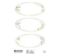 ZDesign HOME Étiquette, cadre ornementé, ovale