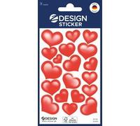 ZDesign Sticker CREATIVE 'coeurs', coloré