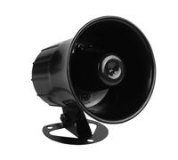 ZDETGU 110 DB DC 12 V Fil Fort Klaxon Alarme Sirène Haut-Parleur Système D'alarme Antivol pour la sécurité Extérieure,Volume Lointain,Installation Flexible avec ABS - Coque Ignifuge