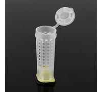 ZDETGU 15pcs Cages d'élevage d'abeilles en Plastique pour des Pratiques 'Apiculture Efficaces