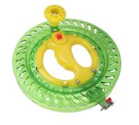 ZDETGU ABS Moulinet de Pêche à la Mouche en Eau Salée, Grande Bobine, | Revêtement, système de traînée, pour les ruisseaux des rivières et des lacs, 2 options de couleurs disponibles