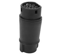 ZDETGU Adaptateur de Charge de Véhicule électrique Polyvalent de Type à Type 2 pour Véhicules Standard Américains vers Européens 16-32A 220