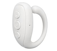 ZDETGU Anneau à Distance, Contrôle du Volume de L'obturateur de L'appareil Photo en Un, Réglage de la luminosité de L'écran avec Longue Durée de Vie de la Batterie, pour iOS 15 0 8 0 (White)