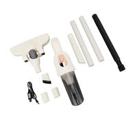 ZDETGU Aspirateur Balai sans Fil avec Aspiration Puissante et Brosse Rotative à 270° pour Un Nettoyage Efficace de la Maison et de la Voiture, doté de Têtes d'Aspiration Lavables et Polyvalentes de