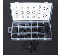 ZDETGU Assortiment de 222 Kits de Joints Toriques en Caoutchouc pour Machines Automobiles, Plomberie et Usage Industriel, Joints Haute Performance pour Arbres, Tuyaux, Vannes et Plus