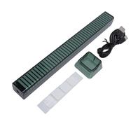 ZDETGU Barre Lumineuse de Synchronisation de Musique RVB - Éclairage d'ambiance LED Réactif au Son avec 32 Perles de Couleur, 18 Modes et Contrôle par Application pour Salle de Jeux, Décoration