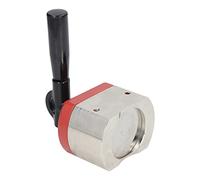 ZDETGU Bloc de Fixation Magnétique Marche/arrêt - Support d'interrupteur Magnétique de 300 Kg pour le Soudage, le Serrage et l'assemblage - Pince de Base de Soudage Portable pour un Positionnement