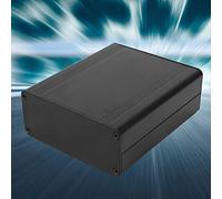 ZDETGU Boîtier en Aluminium 38 X 88 X 100 Mm - Boîtier de Projet électronique Personnalisable pour Circuits Imprimés, Refroidissement et Tonnerre - Conception de Type divisé pour un Assemblage