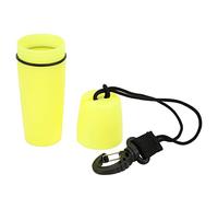 ZDETGU Bouteille étanche à Bidon Sec pour la Plongée, Le Kayak, la Plongée en Apnée - Bouteille Compacte Scellée en ABS de 5,1 Pouces avec Crochet et Sangle de Lanière