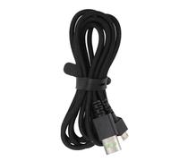 ZDETGU Câble de Chargement avancé pour Naga Pro, Câble USB en Nylon et Métal de 5,9 Pieds pour Les Jeux (Black)