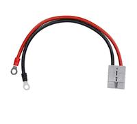 ZDETGU Câble de Connecteur de Batterie de Chariot élévateur, Rallonge 50A 600V pour Transfert de Puissance Fiable, Prise de Charge pour équipement Industriel et Utilisation en Entrepôt