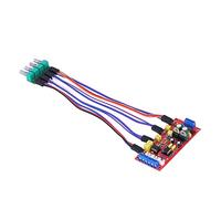 ZDETGU Carte de Commande de Module de Préampli NE5532 avec Volume d'équilibre des Aigus des Basses pour Les Systèmes Stéréo d'amplificateur de Bricolage, Amélioration du Son de Cinéma Maison