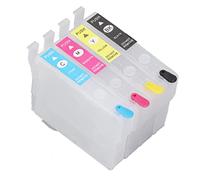 ZDETGU Cartouches d'encre de Remplacement Compatibles, 4 Couleurs, avec Puce Permanente, pour Imprimante à Jet d'encre ICBK69 ICC69 ICM69 ICY69 (ICBK69/ICC69/ICM69/ICY69)