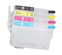 ZDETGU Cartouches d'encre de Remplacement Compatibles, 4 Couleurs, avec Puce Permanente, pour Imprimante à Jet d'encre ICBK69 ICC69 ICM69 ICY69 (MUGBK/MUGC/MUGM/MUGY)