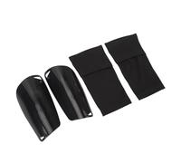 ZDETGU Chaussettes de Protège-Tibia de Football, Manchons de Compression en Néoprène avec Plaque d'insertion pour Football, Basket-Ball - Respirant, évacuant l'humidité, Ajustement Stable, (M)