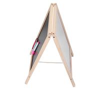 ZDETGU Chevalet Double Face pour Enfants 25x40cm Tableau en Bois | Tableau et tableau magnétique, grand espace de dessin pour les tout-petits âgés de 3 ans et plus, jouet éducatif pour la