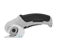 ZDETGU Ciseaux électriques sans Fil, Coupe-tissu à Main avec Serrure, Outil Rechargeable 240 Tr/min pour Tapis, Cuir, Projets de Couture, Ciseaux de Coupe Portables, Rose (GRAY)