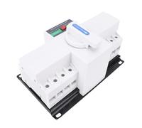 ZDETGU Commutateur de Transfert Automatique 63A Système Double Alimentation 4P 400V Transition de Puissance Fiable pour les Charges ATS Ignifuge Compact pour les Hôpitaux et les Bâtiments Commerciaux