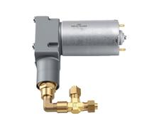 ZDETGU Compresseur de Siège à Suspension Pneumatique Connecteur Double | Pompe de Suspension Pneumatique, Corps en Aluminium anodisé, Adaptateur té en Laiton, compatibilité avec les Camions de
