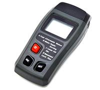 ZDETGU Compteur de Bois Testeur d'humidité Hygromètre Numérique pour Carton de Bois avec 4 Modes Plus de 50 Types de Arrêt Automatique Détection de Batterie (BLACK)