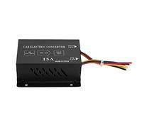 ZDETGU Convertisseur de Puissance de Voiture, Transformateur Abaisseur DC 24 V à 12 V, Réducteur de Tension pour Stéréo Automatique, Caisson de Basses, Navigateur GPS avec Protection, (24v à