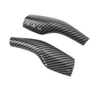 ZDETGU Couvercle de Levier de Direction - Couvercle de Levier de Vitesse ABS pour Voitures - Protection Décorative contre les Rayures - Mise à Niveau Facile à Installer pour l'intérieur du Véhicule