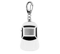 ZDETGU Détecteur de Clés, Localisateur Anti-Perte LED en Forme de Voiture, Porte-clés, Sifflet, Bip, Contrôle du Son, Lampe de Poche, Alarme pour Portefeuilles, Animaux Domestiques,