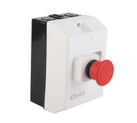 ZDETGU Disjoncteur de Protection de Moteur avec Bouton d'arrêt d'urgence pour Applications Polyvalentes 4-6,3 A 230 V 240 V 400 415 500 690