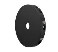 ZDETGU Disque de de Sabot de Bétail, 8 Dents, en Acier de qualité Professionnelle, pour Bétail, Chevaux, Mouton, Soins des Sabots, traité à Haute Température