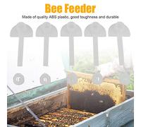 ZDETGU Distributeur de Ruche à Bec de Canard, Outil d'apiculture pour Une Alimentation Efficace des Abeilles, 5 Pièces/Ensemble