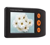 ZDETGU Écran LCD 3,5 Pouces Aide à la Lecture Vidéo électronique Loupe 2x-25x Zoom Portable, pour Faible, avec Aides à la Lecture Vidéo électronique