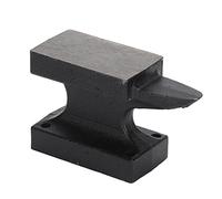 ZDETGU Enclume en Fonte de 1 Lb avec Conception en Corne, Haute dureté HRC11, Outil de Forge Antirouille pour la Forge des Métaux, le Rivetage et la