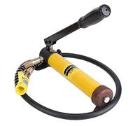 ZDETGU Ensemble de Pompe Manuelle Hydraulique 10T avec Poignée en Acier pour Les Réparations Automobiles et Les Tâches de Construction