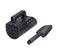 ZDETGU Ensemble Pelle à Sable et Truelle de Détection de Métaux-Outils en Plastique ABS pour Trésor avec Poignée Ergonomique