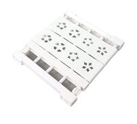 ZDETGU Étagère de Tension de Placard Extensible 24 Cm Largeur 38-55 Cm sans Perçage en Acier PP étagère de Rangement Télescopique pour Armoire à Chaussures (Longueur 30-40cm/11.8-15.7in)
