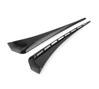 ZDETGU Garniture de Couvercle d'aération d'aile ABS, Accessoire de Style de Voiture avec Conception Aérodynamique 3D, Bande Décorative 'aération Latérale pour Améliorer l'apparence du Véhicule