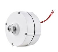 ZDETGU Générateur à Aimant Permanent 200 W 12 V, Alternateur CA triphasé avec Contrôleur en Option pour éoliennes, Sauvegarde Domestique et Alimentation Extérieure, Conception sans Balais en Alliage