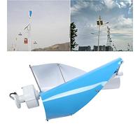 ZDETGU Générateur éolien Vertical - Équipement Moyenne Tension 200 W 24 V pour Usage Domestique et Industriel, Démarrage Fiable à Faible Vent, Pales en Aluminium, Solution énergétique Silencieuse