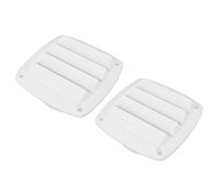 ZDETGU Grille d'aération à Persiennes Marine en Nylon de 5 Pouces-Couvercle d'aération de Bateau pour Un Flux 'air Optimal, Convient aux Besoins de Ventilation des Yachts, Camping-Cars, Caravanes