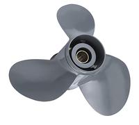 ZDETGU Hélice Hors-Bord en Alliage d'aluminium à 3 Pales de Remplacement pour 58130-ZV5-000ZA 11 1/4 X 13 Manipulation et durabilité Améliorées