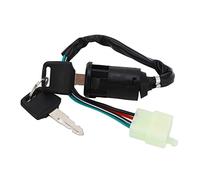 ZDETGU Interrupteur de Touche Fiable à 4 Broches Interrupteur de Système d'allumage avec 2 Touches pour le Quad 4 ATV GO KART