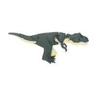 ZDETGU Jouet de Dinosaure à Pression Drôle pour Enfants, Dinosaure électronique Interactif avec Mouvement et Son, Jouet de à Tête Secouée alimenté par Batterie pour Un Jeu Imaginatif Vert (Green)