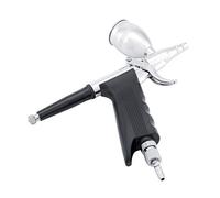 ZDETGU Kit Aérographe Double Action pour l'artisanat, la Décoration de Gâteaux et les Projets Artistiques