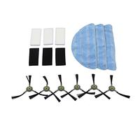 ZDETGU Kit d'accessoires pour Aspirateur Pièces de Rechange Haute Résistance pour Un Nettoyage Efficace, Brosse Latérale et Ensemble pour Robot de Balayage, Compatible avec la Plupart des Modèles,