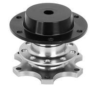 ZDETGU Kit d'adaptateur de Moyeu à Dégagement Rapide Universel pour Volant à 6 Trous pour les Professionnels de la Course et les Amateurs de Voitures Construction en Alliage CNC Conception Antivol