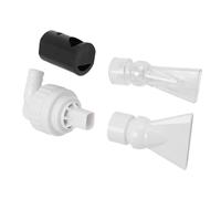ZDETGU Kit de Buse à Bec de Canard pour Aquarium avec Tête Rotative - Raccords de Sortie de Poisson en Plastique Robuste pour Un Contrôle Stable, Conception Anti-Siphon, Ajustement Universel pour
