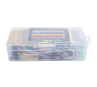 ZDETGU Kit de Démarrage de Base pour Projets électroniques, Module de Bricolage avec Alimentation et Composants Compatibles MCU pour Un Apprentissage Pratique et des Expériences de Circuits