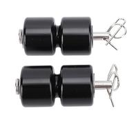 ZDETGU Kit de Rouleaux d'assistance pour Hayon de Remorque - 4 Rouleaux de Rechange GMNR925 en Alliage d'aluminium pour Un Fonctionnement Sûr du Hayon, Compatibles avec Les Remorques Gorilla et