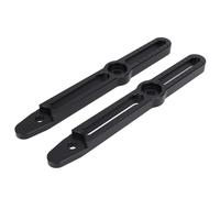 ZDETGU Kit de Support de Réglage de Pare-brise de Moto, Mise à Niveau en Aluminium pour V Strom 800DE DL800 2022 2024, Réduit le Bruit du Vent et Améliore le Confort de Conduite (BLACK)